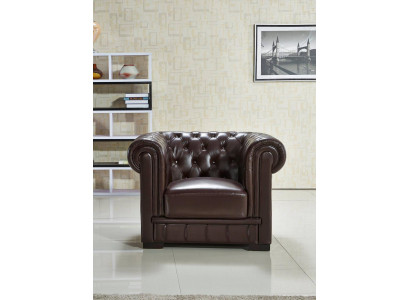 Chesterfield Fotell Fernseh Canapé 1-Sëtzer Sofa Lieder Canapéë Polster