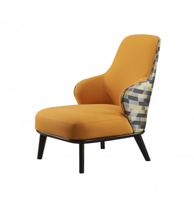 Modernt Fotell Polstersëtz Oueren-Sofa Canapé Designer Club Still Léin