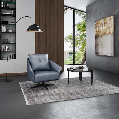 Design Sëtzfauteuil 1 Sëtzer 86 x 75 cm Wunnzëmmer Einsëtzer Sofa Couch Lounge