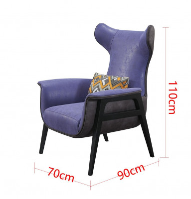 Sesselen Textil Wunnzëmmer Lounge Luxus Design Miwwel Still Modern