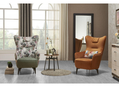 Luxus Design Miwwelen Still Moderne Design Deko Fotell Textil Wunnzëmmer