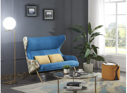 Canapé 2 Sëtzer Design Canapéë Polster Canapéë Relax Textil Modern Zweisëtzer Nei