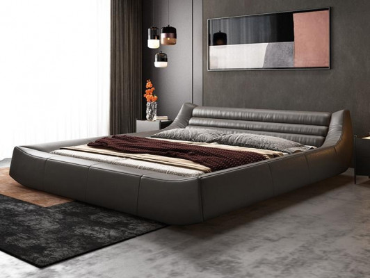 Designer Bett Duebel Better Modernes Hotel Lieder Stoff Duebelbett