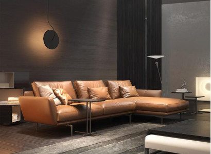 Sofa L-Form Liederbézuch Canapé Wunnlandschaft Garnitur Design Eckcanapé Modern Sofa