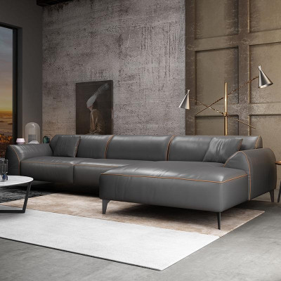 Wunnlandschaft Canapé Polster Textil Lieder Stoff Sëtz Garnitur Eck Ecksofa L-Form.