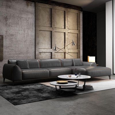 Wunnlandschaft Canapé Polster Textil Lieder Stoff Sëtz Garnitur Eck Ecksofa L-Form.