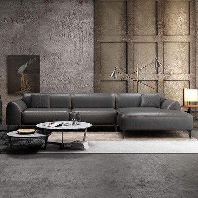 Wunnlandschaft Canapé Polster Textil Lieder Stoff Sëtz Garnitur Eck Ecksofa L-Form.
