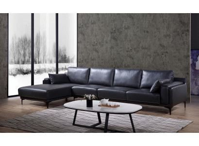 Sofa Design Ecksofa L-Form Liederdivan Canapé Wunnlandschaft Garnitur Modern Sofas