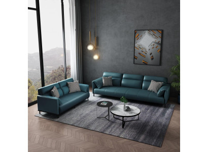 Design Wunnlandschaft Deko Sofagarnitur 3+2 Sëtzer Liederdivan Stuff