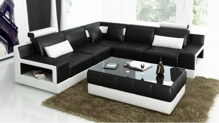 Canapé Liederkanapé Eckkanapé Polster Ecke Garnitur Polster Couch Garnitur Wunnlandschaft