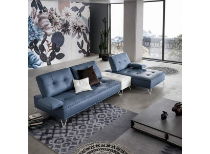 Wunnlandschaft Couch Polster Textil Stoffer Lieder Sëtz Garnitur Eck L-Form Ecksott.