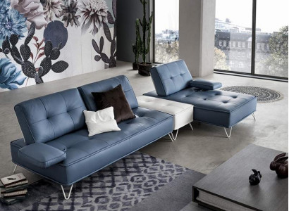 Wunnlandschaft Couch Polster Textil Stoffer Lieder Sëtz Garnitur Eck L-Form Ecksott.