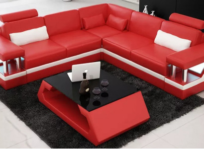 Wunnlandschaft Sofa Garnitur Eckgarnitur Lieder-Sofa Polster Polster Couch