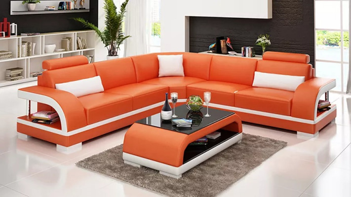 Liedercanapé Eckcanapé Polstereckgarnitur Canapé Polster Couch Garnitur Wunnlandschaft