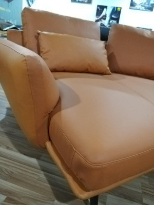 Eck Eckcouch L-Form Wunnlandschaft Canapé Polsterserie Lieder Stoff Canapéen