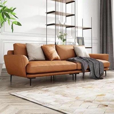 Sofagarnitur 4+3+2 Ledersofa Canapé Wunnlandschaft Garnitur Design Modern Sofa