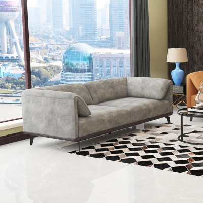 Dräikayëscht 3+2+1 Liederzofa Canapé Wunnlandschaft Garnitur Design Moderne Sofa