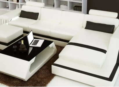 Ledercouch Eckcouch L-Form Modern Couch Ledercouch Eckcouch Polster