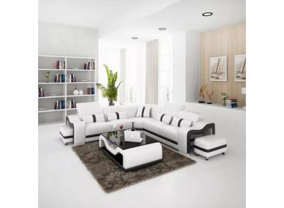 Ledersofa Design Sofa Ecksofa L Form Modern Ecksofa Polster.