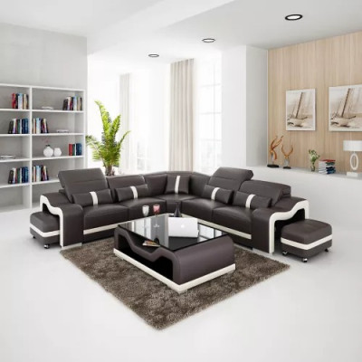 Ledersofa Design Sofa Ecksofa L Form Modern Ecksofa Polster.