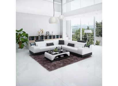 Ecksofa Modernen Eckcanapé Design Wunnzëmmer Miwwelen Liederpolster Canapé
