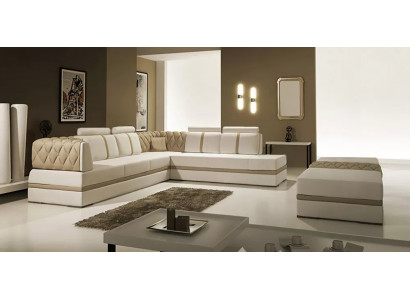 Eckcouch Ledercouch Design Couch Eckcouch L Form Modern Polstersofa Wunnzëmmer