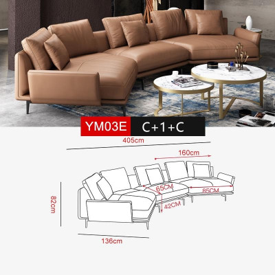 Wunnlandschaft Garnitur Design Modern Canapé Eckcanapé Canapé U-Form Ledercanapé Couch.