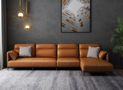 Wunnzëmmer Liederpolster Design Ecke-Sofa Eckcouch Couch Sofa L-Form