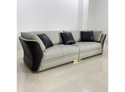 Canapé Këssen Design Sofa Modern 4-Plaz Sofa Wunnzëmmer Deko Miwwelen