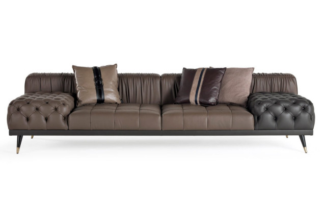 Wunnzëmmer Couche Polster Sofas Neien Véiersëtzer Neidesign Sofa 4 Sëtzer