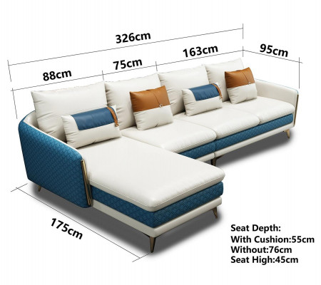 Eckcouch L-Form Modern Couch Liederdivan Deko Eckcouch Polsters Wohnlandschaf