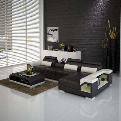Canapé Ecksofa Lieder Wunnlandschaft Garnitur Design Modern Sofa L-Form mat USB
