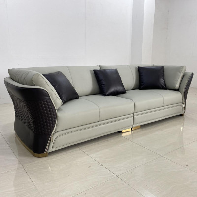 Viersëtzer Neit Design Sofa 4 Sëtzer Wunnzëmmer Couch Couchen Polsterung