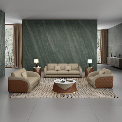 Sofa Sofagarnitur 3 1 Sëtzer Set Design Polster Couche Couch Modern