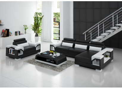 Wunnlandschaft Ecksofa L Form Fauteuil Set Garnitur Modern Sofa Lieder Couch Nei