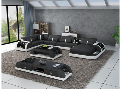 Modern Designer Ecksofa U Form Wunnlandschaft Couch Sofas Polster Eck Sofa Nei