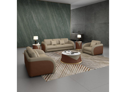 Canapé-Set 3 2 1 Sëtzer Set Design Canapé Couchen Polster Modern Canapé