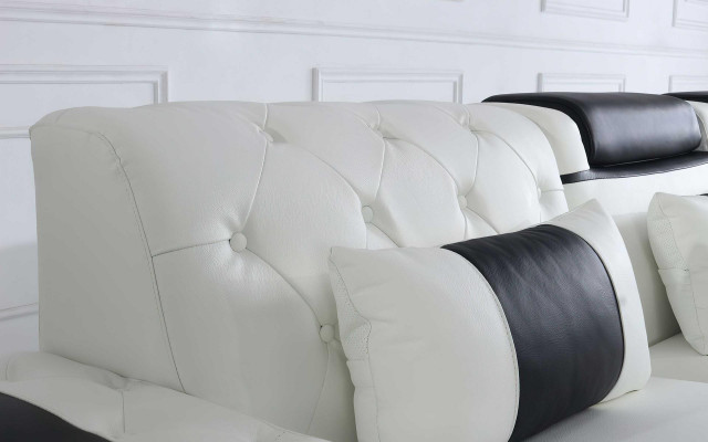 Ecksofa Sofa U-Form Couch Polster Designer Lieder Grousst Ledersofa Wunnlandschaft