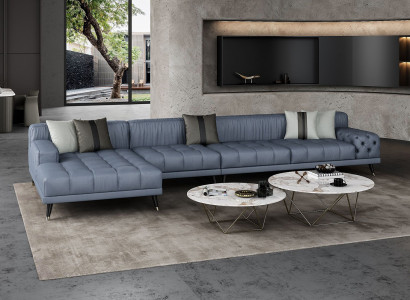 Chesterfield Canapé Canapé Polster Luxus Miwwelen Design Eckkanapé Lieder.