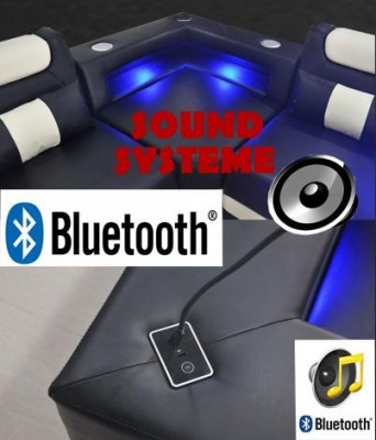 Garnitur Design Wunnlandschaft Ecksofa Sofa Couch U-Form Couchtisch Lieder 2-delig