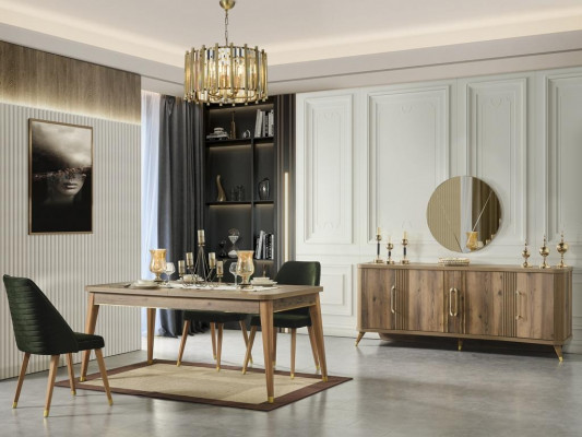 Stull Wunnzëmmer Iesszëmmer Leesstull Polsterstull ouni Armlehn Luxus Fauteuil Neierdéngs