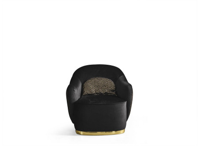 Sëtz Club Lounge Designer Fauteuil Sofa 1 Sëtzer Fernseh Textil Polster Nei