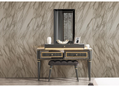 Make-up-Dësch Konsole Schlofzëmmer Miwwelen Kommode Konsolen Design Schemel Set
