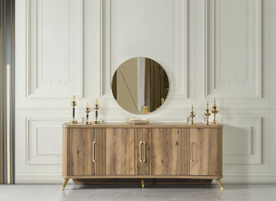 Edel Design Konsole Holz Säitendësch Anrichte Schaf Konsolendësch