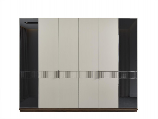 Kleedermaarti Schaf Luxus Holz Schief Design Miwwelen Schlofkummer Wäiss Nei