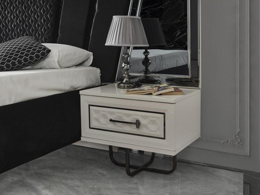 Schlofkummer Miwwelen Bett Nuetsdësch Schafschaf Schaf Better 4tlg