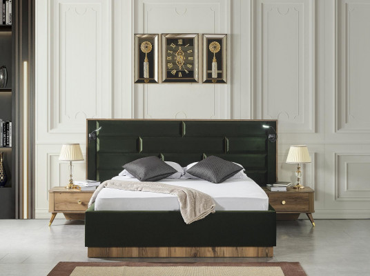 Luxus Schlofkummer Nuetsdësch Better Bett 3tlg. Komplett Set Design Ariichtung