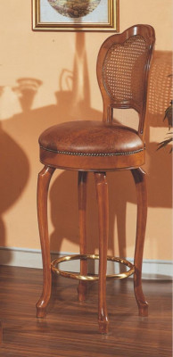 Barhocker Design Hocker Thekenhocker Bar Stull brong Lieder Luxus Polsterung Baren