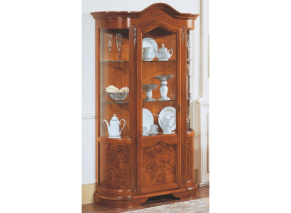 Miwwelen Glasschaf Vitrine Holz Vitrinen Glas Schaf Schief Regaler Italien
