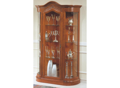 Anrichte Schaf Glasschaf Holz Schief Italienesch Miwwelen Vitrinn Vitrinnen